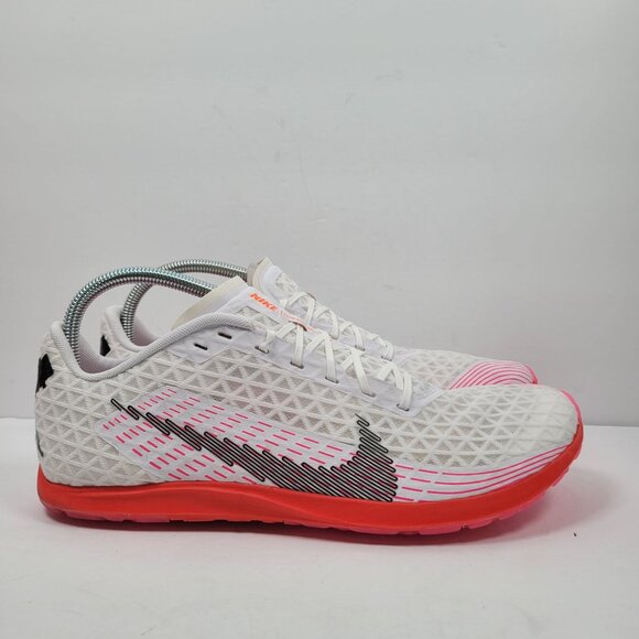 Nike Zoom Rival Waffle 5 Men's white Black Running Shoes CZ1804-102 US Size 14 - Picture 3 of 10